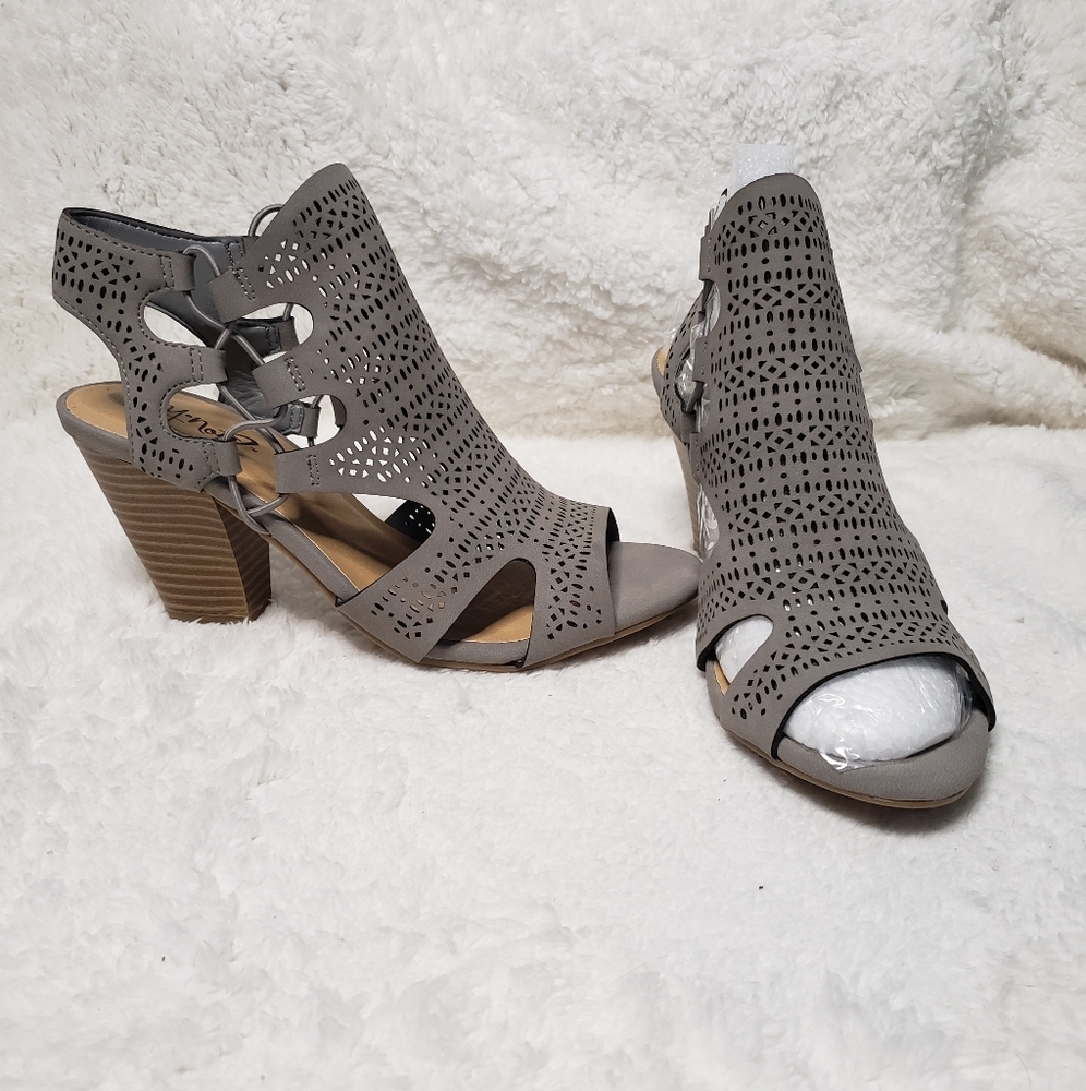 Heeled Booties- Brand New!
